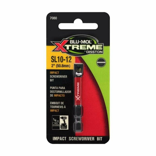 Blu-Mol Xtreme SCREWDRIVER BIT SLT 10-12 2in. E0217080